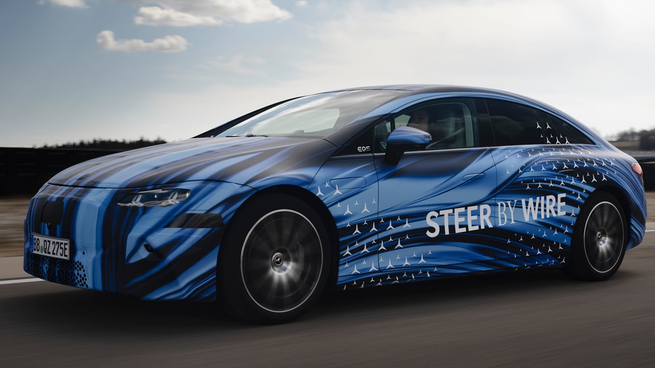 Mercedes Se Lanza A Por Tesla Y Lexus, El Eqs 2026 Estrenará Una Dirección Electrónica Revolucionaria