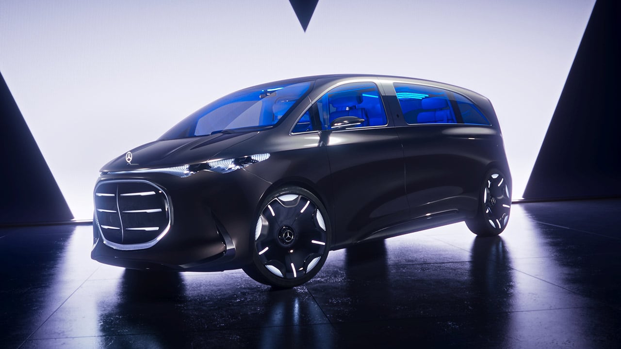 Mercedes Vision V, Así Serán Las Nuevas Limusinas De Lujo Del Futuro En Formato Furgoneta