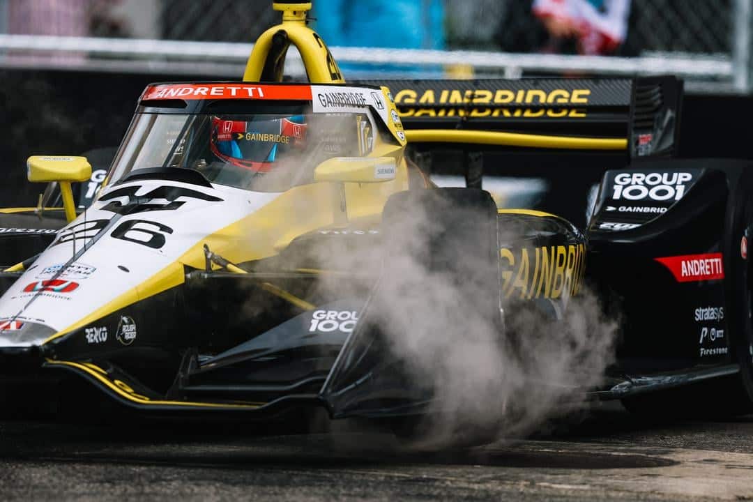 Colton Herta Repite En La Pole Del Bacheado Detroit, Con Álex Palou En Top 5
