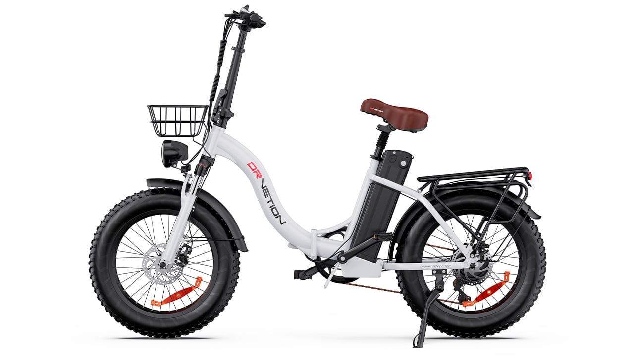 Drvetion Ct20, La Fat Bike Eléctrica Plegable Que Quiere Conquistar Ciudad Y Montaña