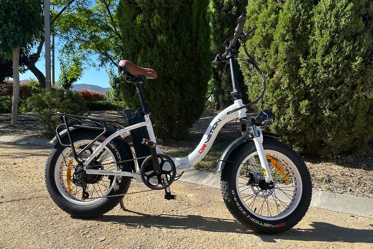 Drvetion Ct20: La Fat Bike Eléctrica Plegable Que Combina Aventura Y Funcionalidad