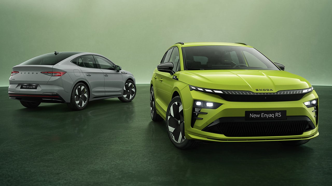 Skoda Completa La Nueva Familia Enyaq Con Las Renovadas Versiones Rs, Llega Una Esperada Mejora